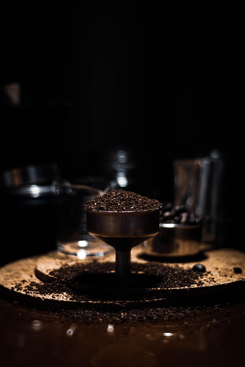 Kibo, freshly ground